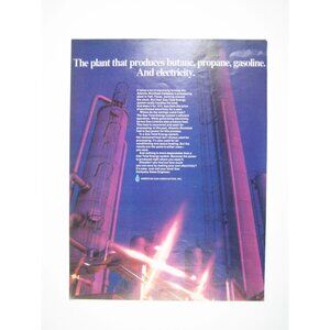 American Gas Association Electricity ADVERT 1960s Vintage Print Ad